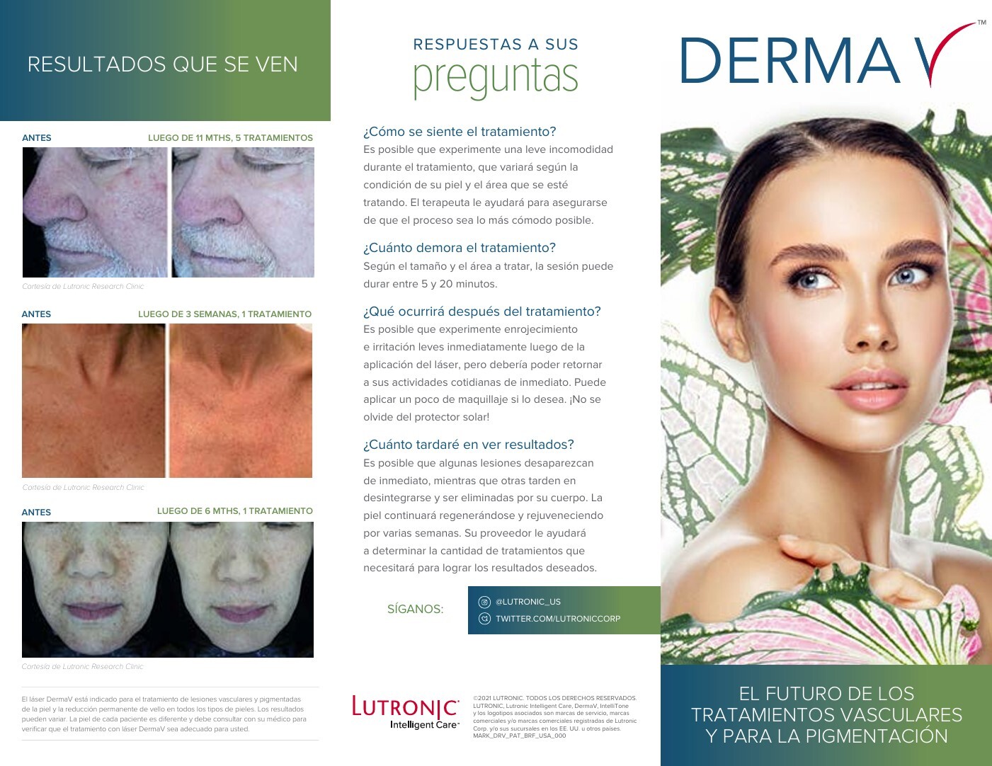 DermaV Spanish Brochure - p1